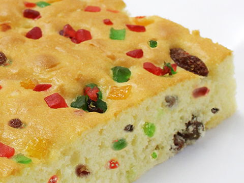 Golden Velvet Fruit Cake